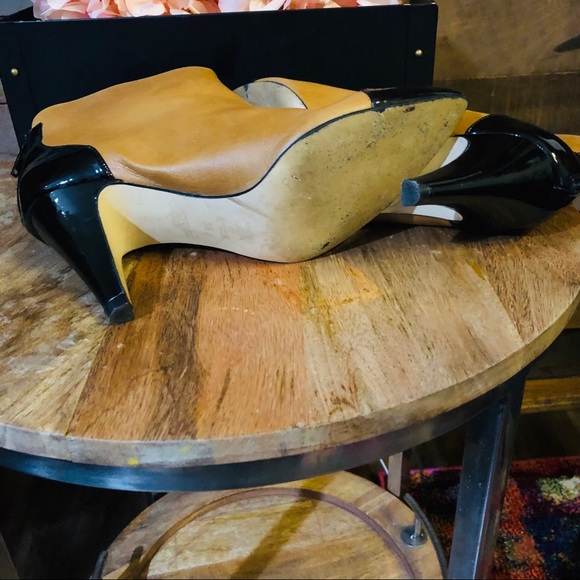 Beyond Skin Colleen Camel & Black Vegan Ankle Boot - Picture 7 of 12